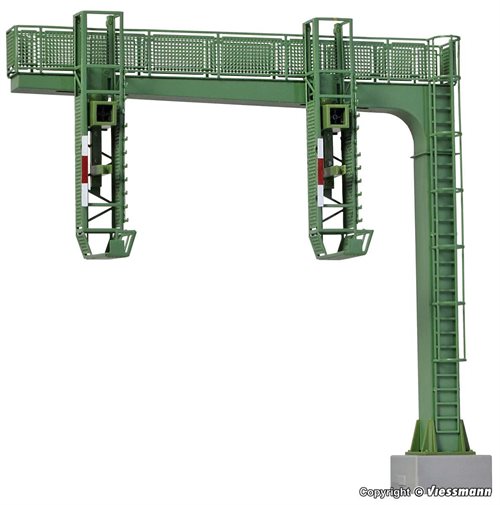 Viessmann 4755 Signalbrücke über 2 Gleise, ausgestattet für 2 Signale