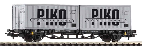Piko 27709 Containertragwagen DR IV 2 x 20' Container "VEB PIKO" kommende neuigkeiten 2024