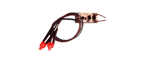 ESU 50705 Rücklicht für Spur H0, 2 LEDs, „Rot“