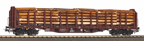 Piko 24610 Holztransportwagen Roos-t642 mit Holzladung RSBG VI