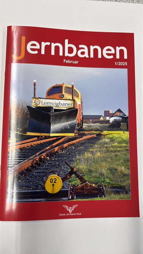 Jernbanen 1/2025 Jernbanetidsskriftet Jernbanen Februar 2025