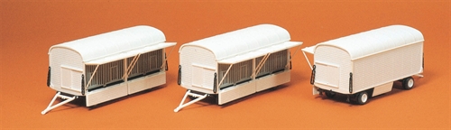 Preiser 20007 Tiertransportwagen, 3 Stück, H0