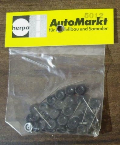 Herpa 5012 Räder mit Achsen für H0-Autos