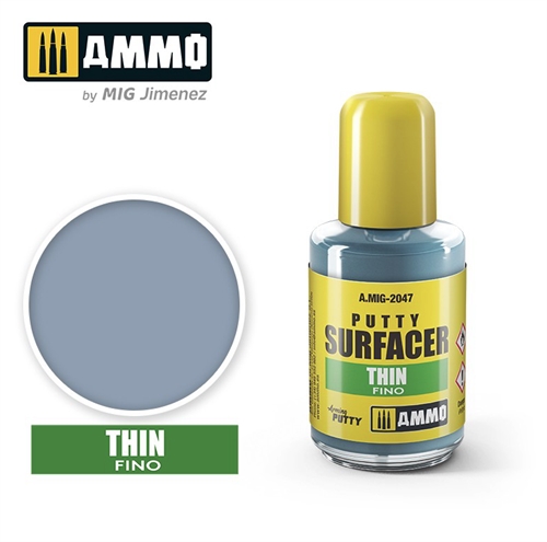 AMMO of Mig Jimenez A.MIG 2047 Spachtelmasse – dünn, 30 ml