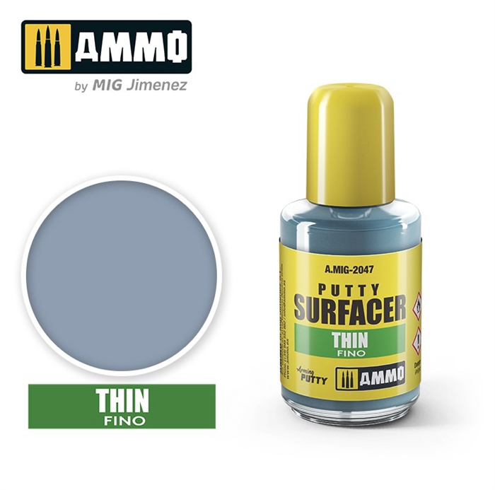 AMMO of Mig Jimenez A.MIG 2047 Spachtelmasse – dünn, 30 ml