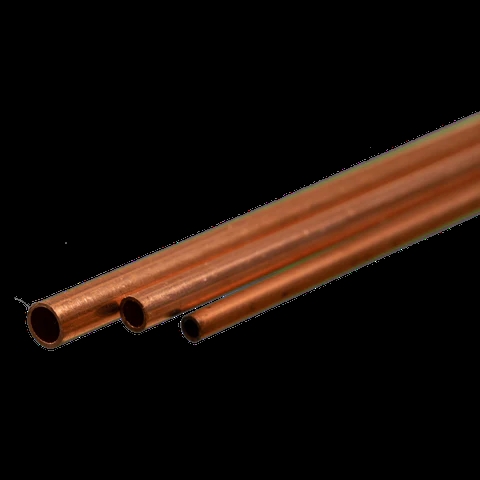 K&S Metal 5077 Kupferrohr, 3 Größen: 2,38 mm, 3,17 mm, 3,96 mm