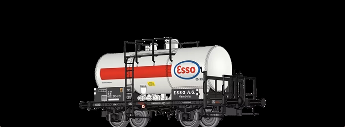 Brawa 50855 Tankwagen 2-achsig Z[P] „Esso“ der DB