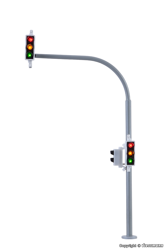 Viessmann 5094 Bogenampel mit Fußgängersignal und LEDs, 2 Stück, H0