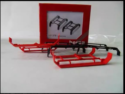 Herpa 051378 Kotflügel für Jumbo-Tankauflieger 3, eckige Ausführung (4 Stück), H0