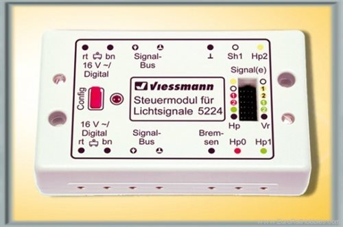 Viessmann 5224 Steuermodul für Lichtsignal mit eingebautem Decoder für MM/DCC
