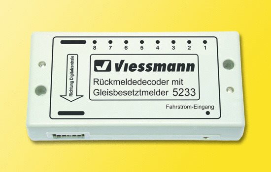 Viessmann 5233 Rückmeldedecoder mit Gleisbelegung
