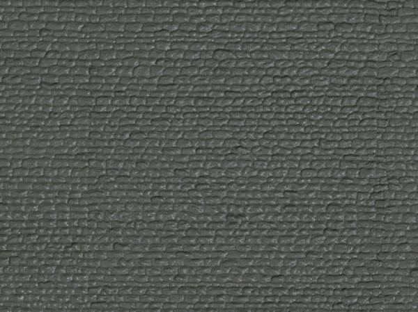 Auhagen 52410 Dekoteller, Kunststoff, Kleine Pflastersteine, Größe 100 x 200 mm H0/TT