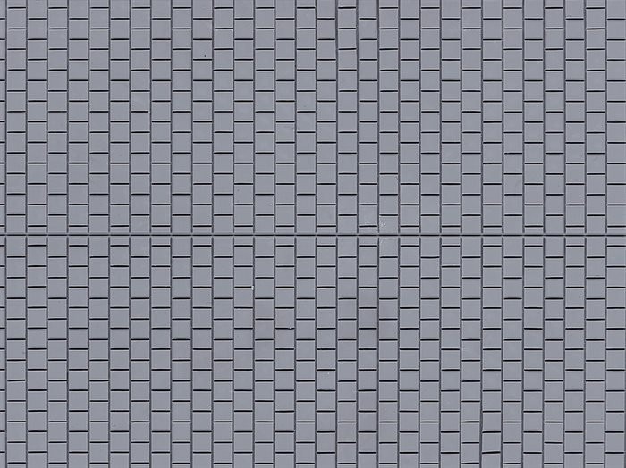 Auhagen 52423 Pflaster, Kunststoff grau, 100 x 200 mm