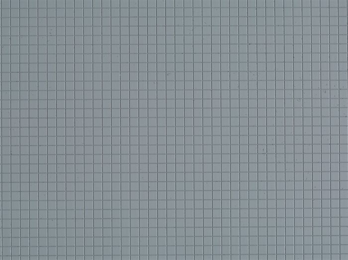 Auhagen 52438 Dekoplatte, Pflaster, kleine Steine, Kunststoff, 100 x 200 mm