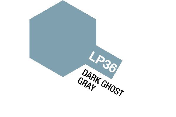 Tamiya LP-36 TAMIYA LACKFARBE LP-36 DARK GHOST GREY (FLAT) 10 ml