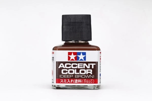 Tamiya 87210 TAMIYA Panel Line Akzentfarbe Rotbraun (40ml)