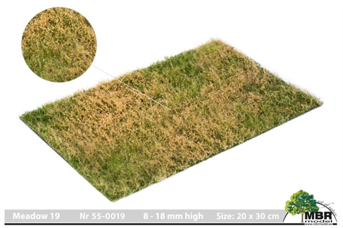 MBR 55-0019 Grasmatte, Wiese, 4-8 mm, Größe 20 x 30 cm