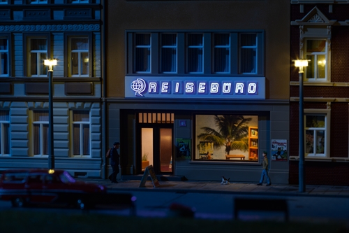 Auhagen 58102 LED-Beleuchtung „Reisebüro“, H0