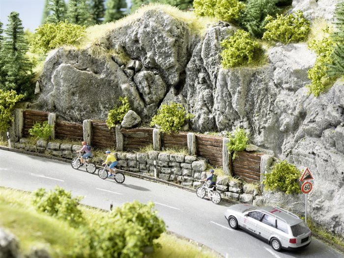 Noch 58152 Quarry, Struktur-Hartschaum. Größe 23,5 x 16 x 3,5 cm, H0