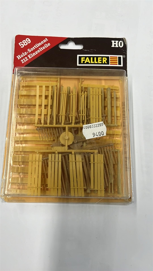Faller 589 Holzsortiment, 212 Teile, H0