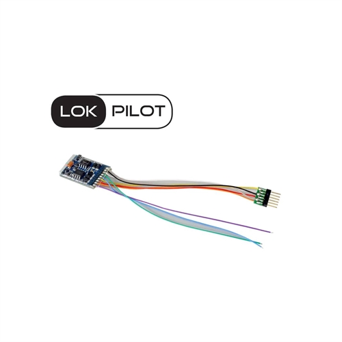 ESU 59616 LokPilot 5 DCC/MM/SX/M4, 6-poliger NEM651-Stecker, Spurweite H0.0