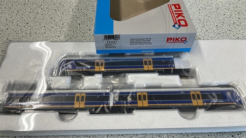  Piko 59897-1 3-teilige Elektrolokomotive mit Wechselstrom-Sound (gebraucht)