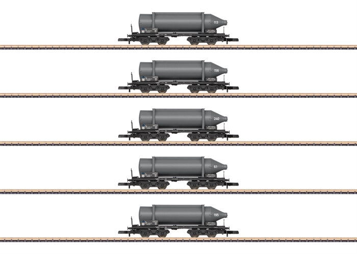 Märklin 82092 Hartmetall-Flaschenwagen-Set, Spur Z