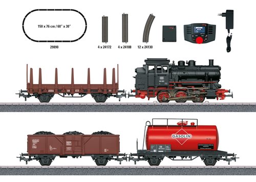 Märklin 29890 Digital-Startset „Güterzug mit BR 89.0“, Epoche III