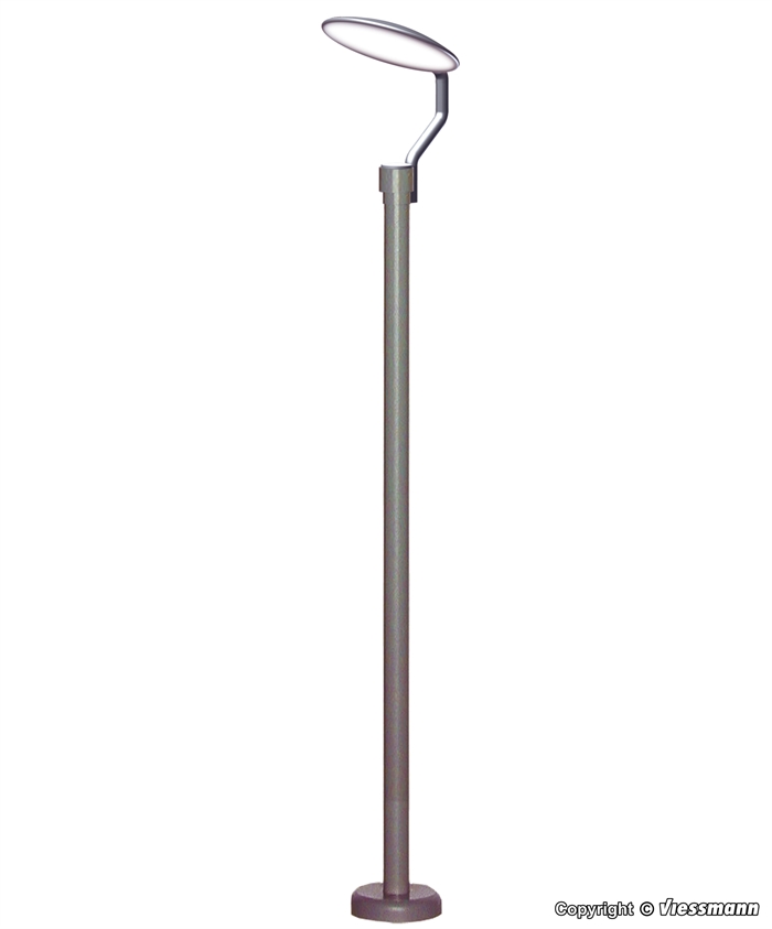  Viessmann 6025 Straßenlaterne, Avantgarde, warmweiß, LED. H0