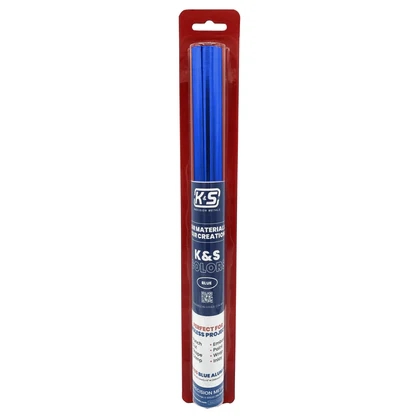 K&S Metal 6035 Aluminium-Bastelfolie Blau 0,1 x 305 x 610 mm