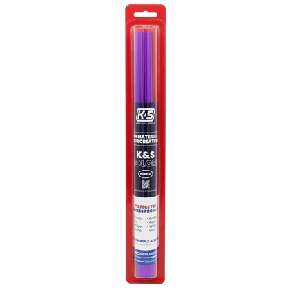 K&S Metal 6050 Aluminium-Bastelfolie Violett 0,1 x 305 x 610 mm