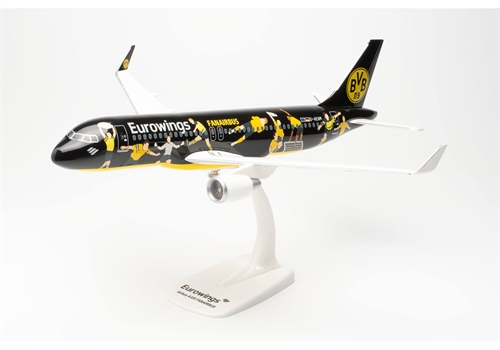 Herpa 613934 Eurowings Airbus A320 „BVB Fanairbus“ – D-AEWM 1/100