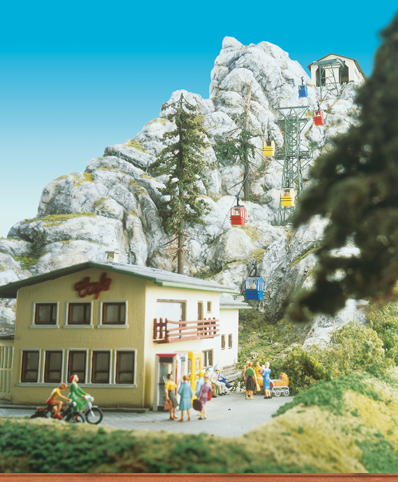 Brawa 6280 Seilbahn mit 6 Gondeln, H0