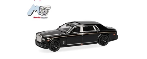 MC00063 Rolls Royce Phantom, Schwarz, H0