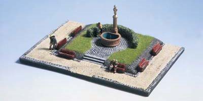 Noch 65502 Parkdiorama mit Zubehör, H0