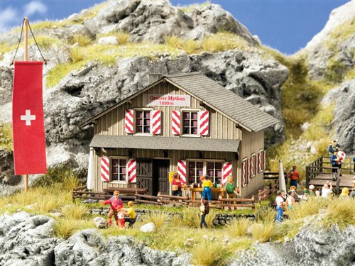 Noch 65800 Bergrestaurant „Großer Mythen“, Lasercut-Baukasten, H0