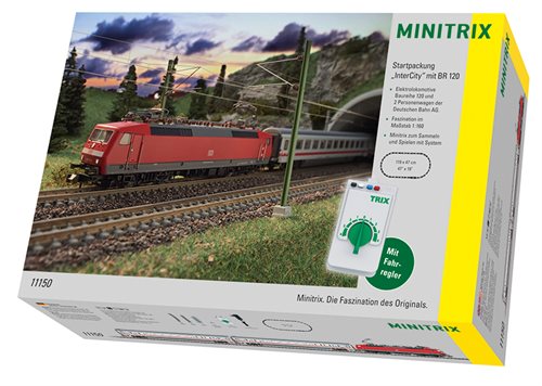 MiniTrix 11150 Startpackung "InterCity" mit Baureihe 120 SPUR N
