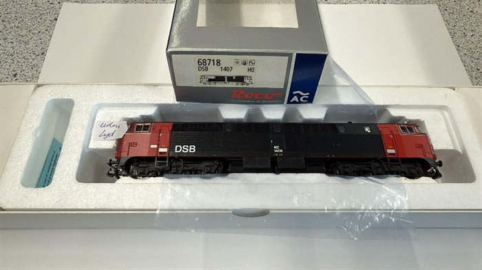 Roco 68718 DSB MZ 1407, rot/schwarz, AC (GEBRAUCHT)