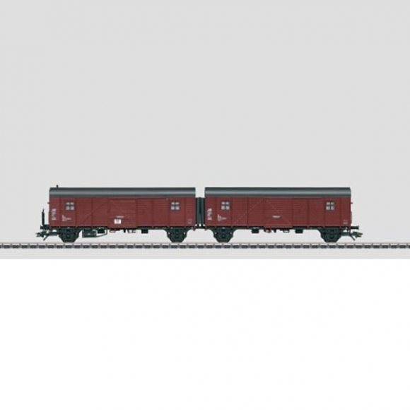 Märklin 48850-03 Doppelgüterwagen, Leig-Einheit Bauart Hrs-z 330 (ehemals Gllmghs 37), DB