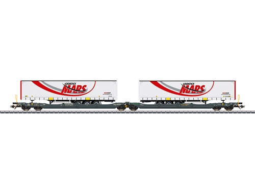 Märklin 47472 Doppeltaschenwagen Sdggmrss, Folge VI, KOMMT NEU 2024