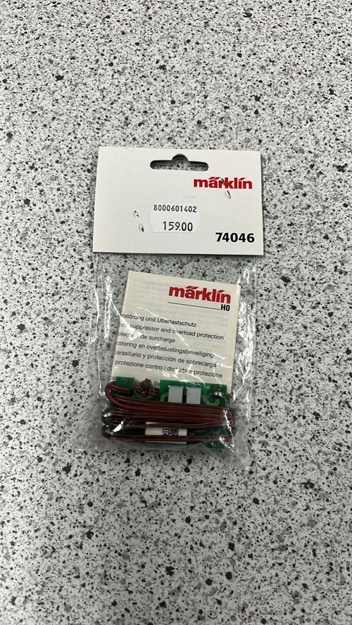 Märklin 74046 Anschlussset mit Funkentstörung