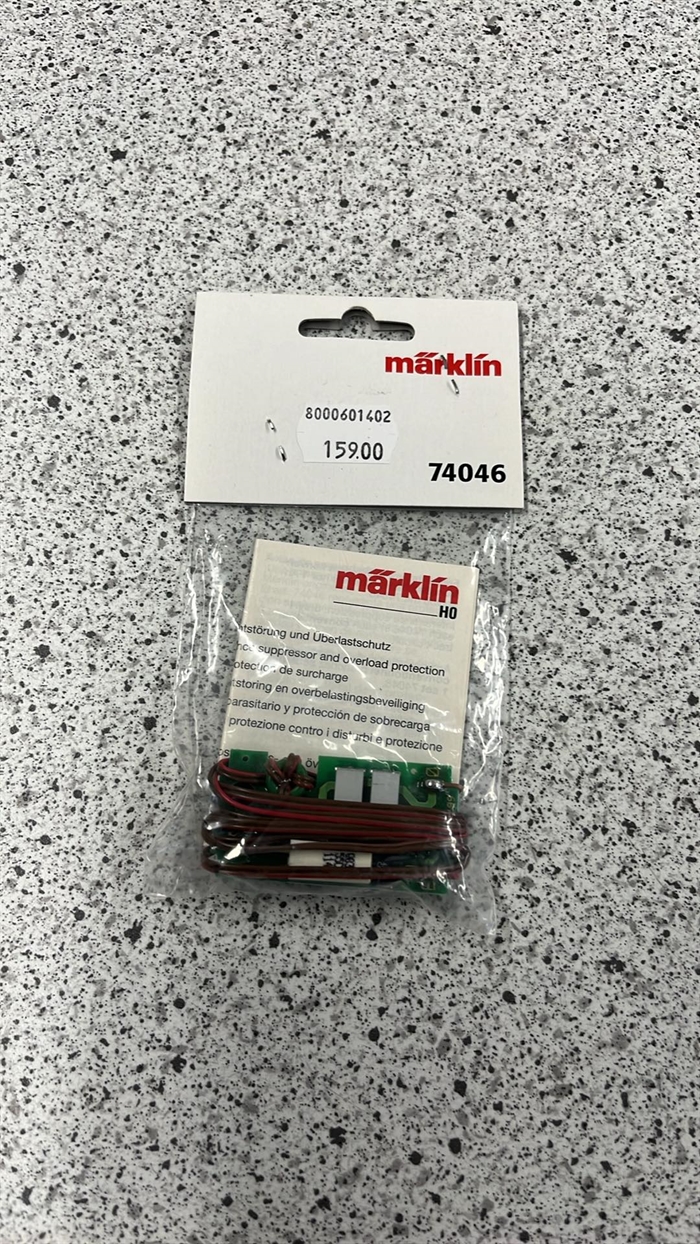 Märklin 74046 Anschlussset mit Funkentstörung