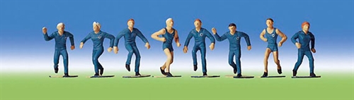Faller 156015 Soldaten im Training, acht Figuren, H0