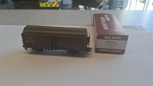 Klein Modellbahn 329A Sonderausgabe Schiebetürwagen (DSB), Bauart Hims mit Bremserbühne, Epoche V (GEBRAUCHT)