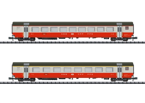 Minitrix 18721 Schnellzugwagen-Set „Swiss Express“, Teil 2