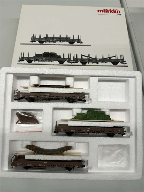 Märklin 46922 Dreiteiliges Kbs-Wagenset, DSB, (gebraucht)