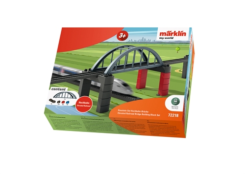 Märklin 72218 Märklin My World - Baukasten Hochbahnbrücke