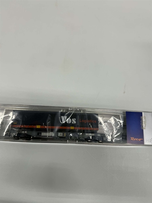 Roco 67524 Taschenwagen mit Vos-Logistics-Auflieger (GEBRAUCHT)