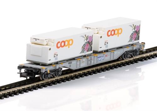 Minitrix 15494 Containertransportwagen „coop®“