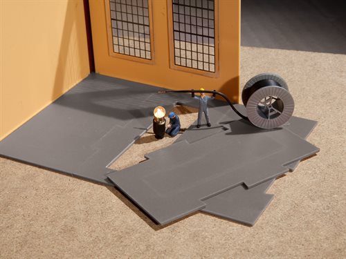 Auhagen 80350 Bodenplatten, H0